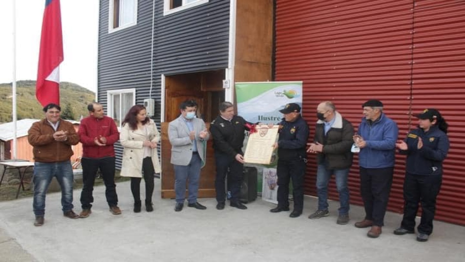 Bomberos de Lago Verde inauguran nuevo cuartel